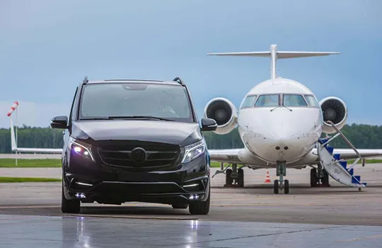 Airport Shuttle Van